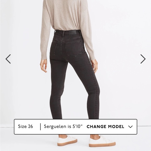 Madewell high rise skinny jeans - Picture 5 of 11